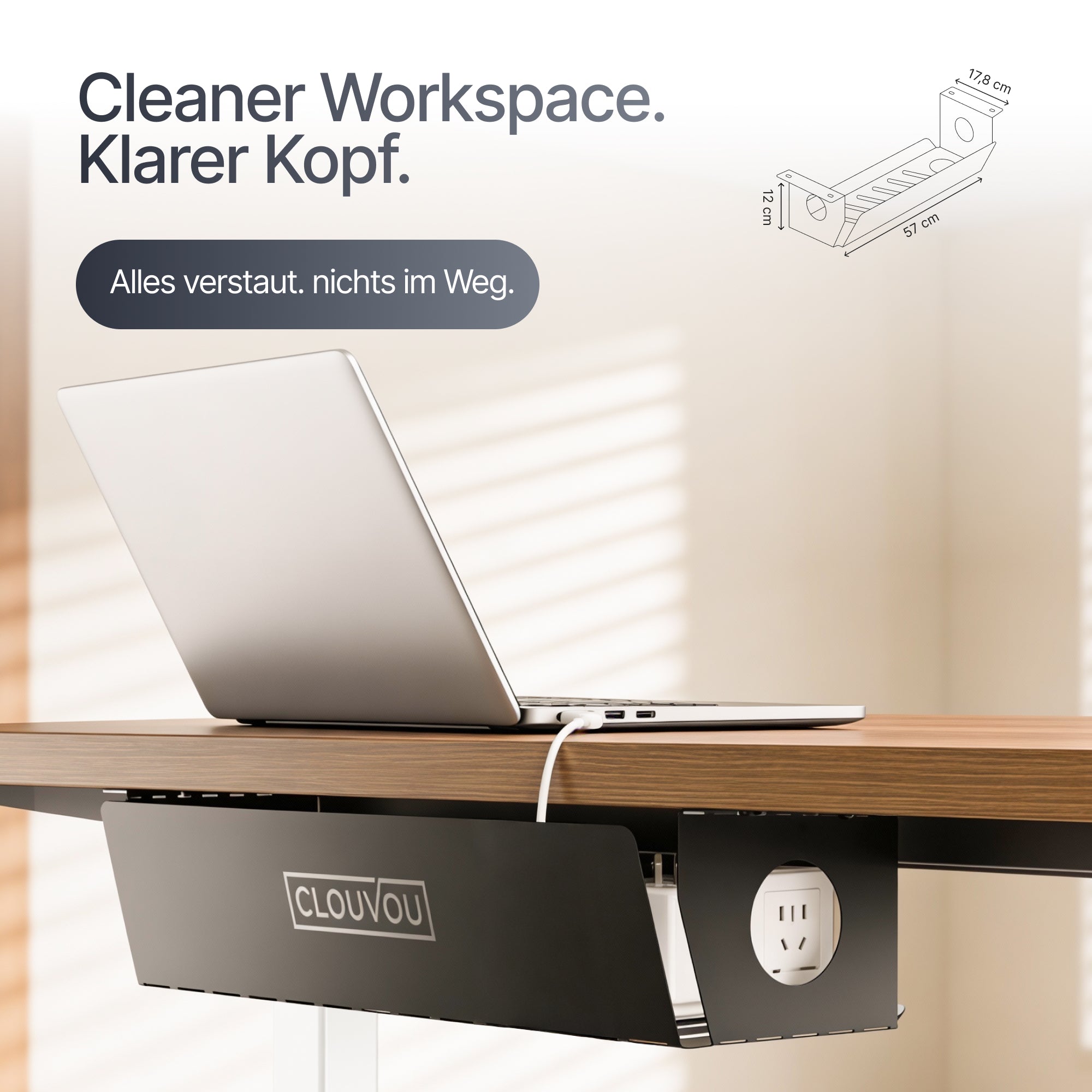 CLOUVOU Kabelmanagement