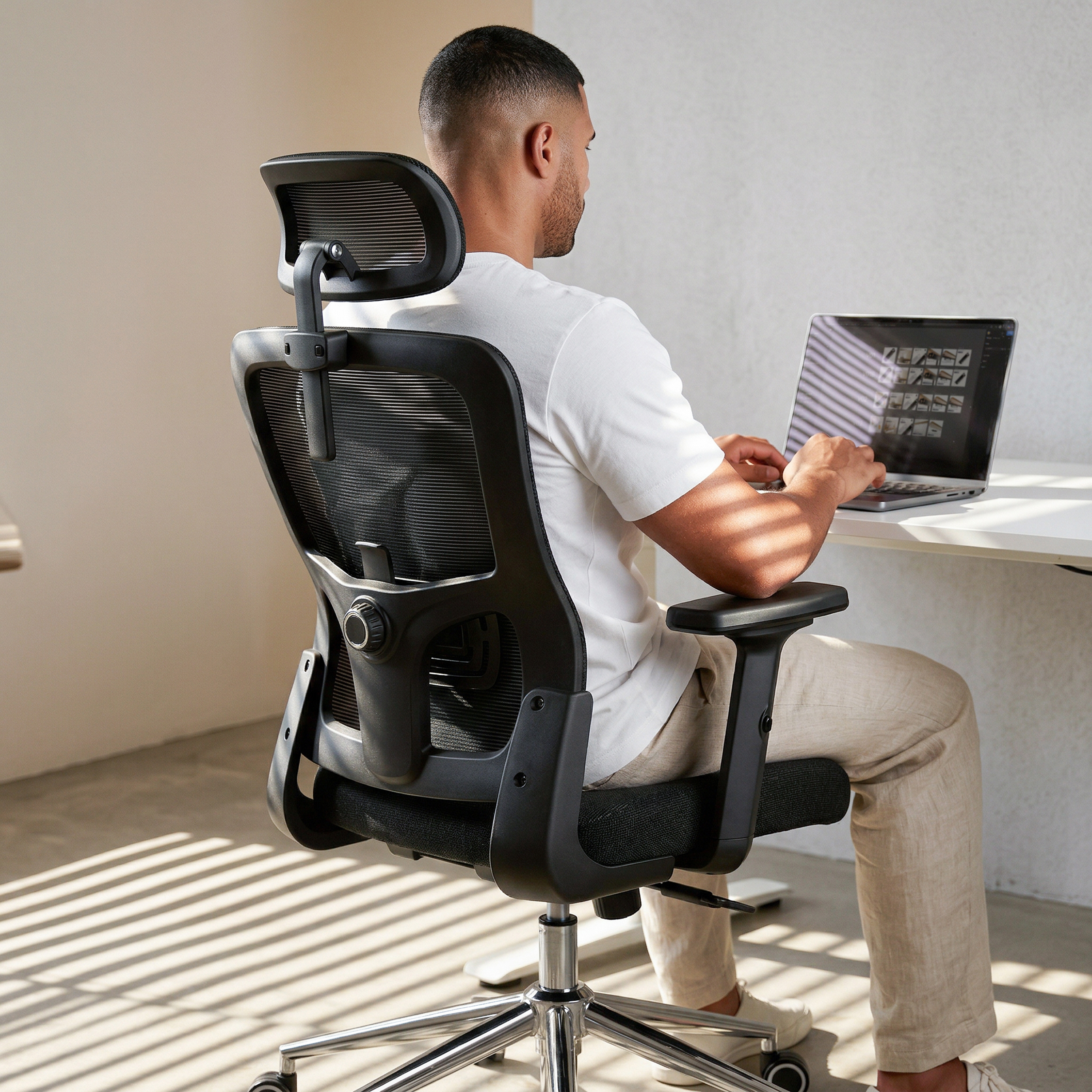 CLOUVOU BrightSeat – Ergonomischer Bürostuhl: Preis-Leistungssieger