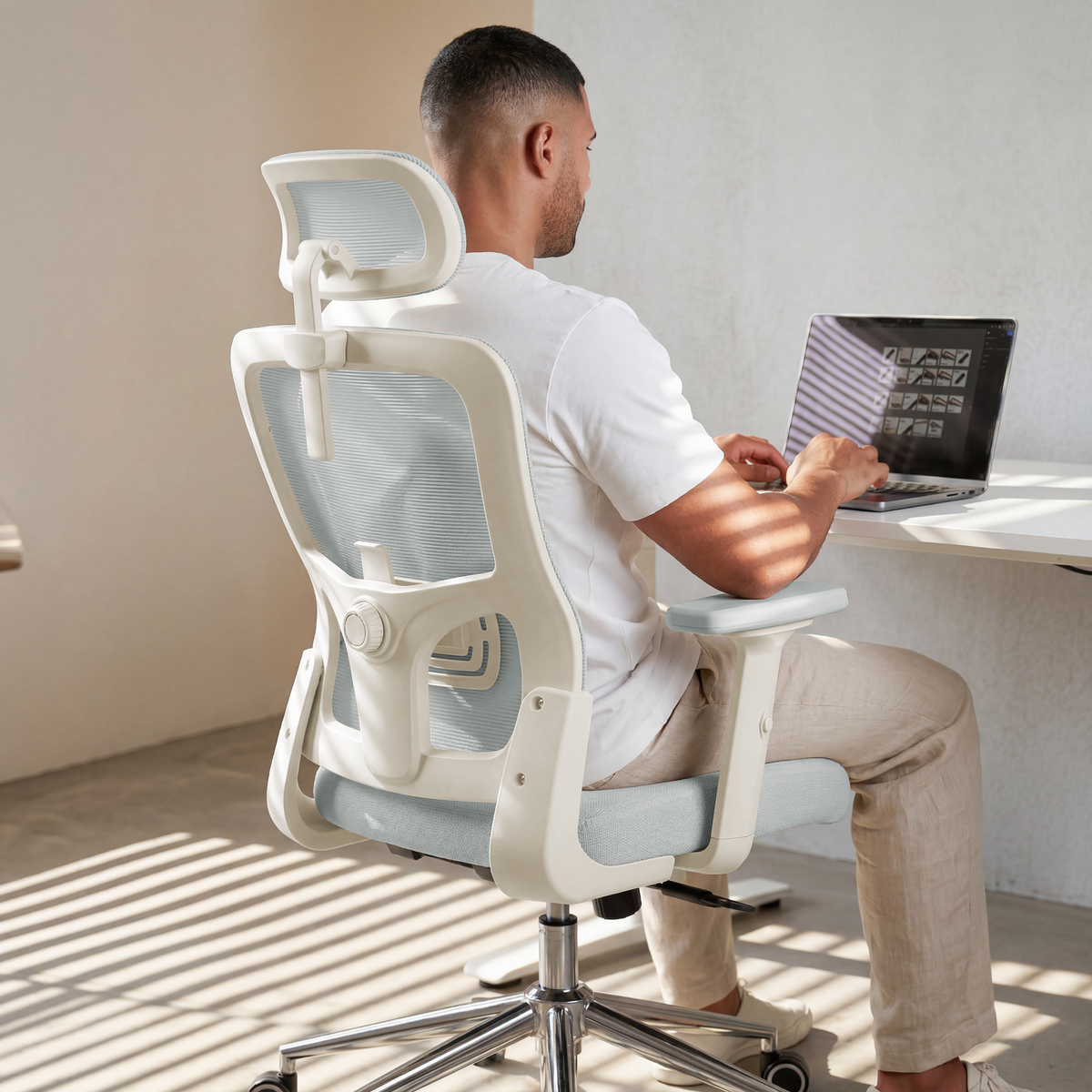 Clouvou BrightSeat – Ergonomischer Bürostuhl: Preis-Leistungssieger