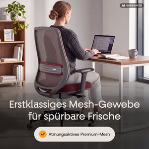 BALANCE – Ergonomischer Bürostuhl - Clouvou Schwarz