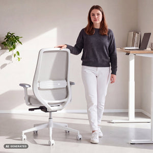 BALANCE – Ergonomischer Bürostuhl - Clouvou Schwarz