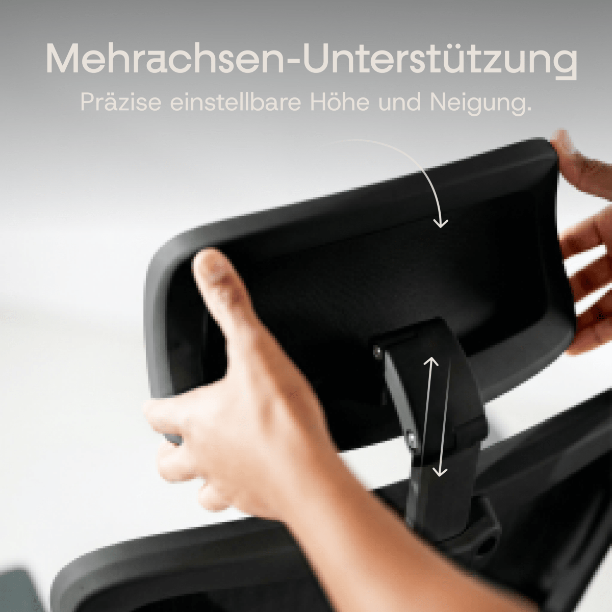 CLOUVOU CleverSeat - Ergonomischer Testsieger Bürostuhl - Clouvou Grau