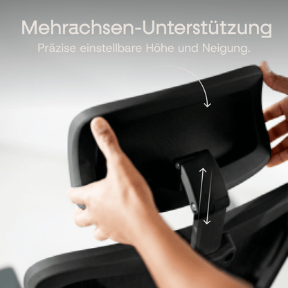 CLOUVOU CleverSeat - Ergonomischer Testsieger Bürostuhl - Clouvou Grau