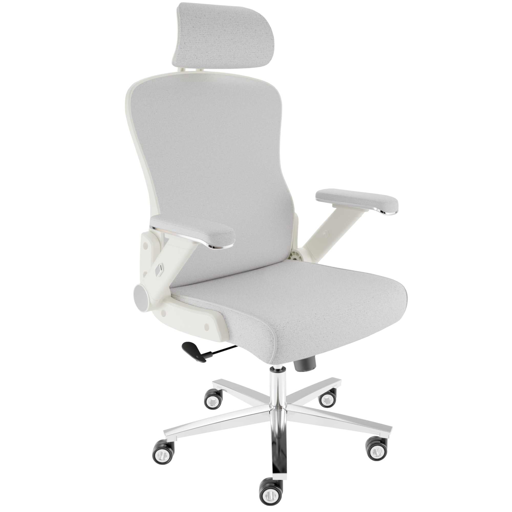 CLOUVOU PowerSeat - Ergonomischer Bürostuhl "Zeitloses Design trifft auf unschlagbare Qualität" - Clouvou #farbe_creme