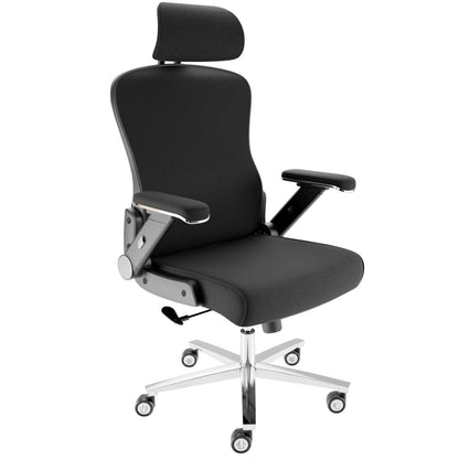 CLOUVOU PowerSeat - Ergonomischer extra breiter Bürostuhl - Clouvou Schwarz