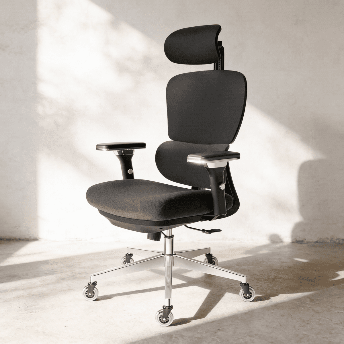 CLOUVOU ProSeat – Ergonomischer Premium Bürostuhl - Clouvou Schwarz