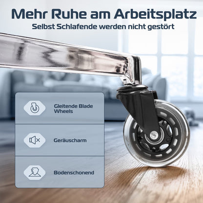 CLOUVOU SmartSeat – Ergonomischer Bürostuhl "Dein verlässlicher Begleiter im Arbeitsalltag" - Clouvou